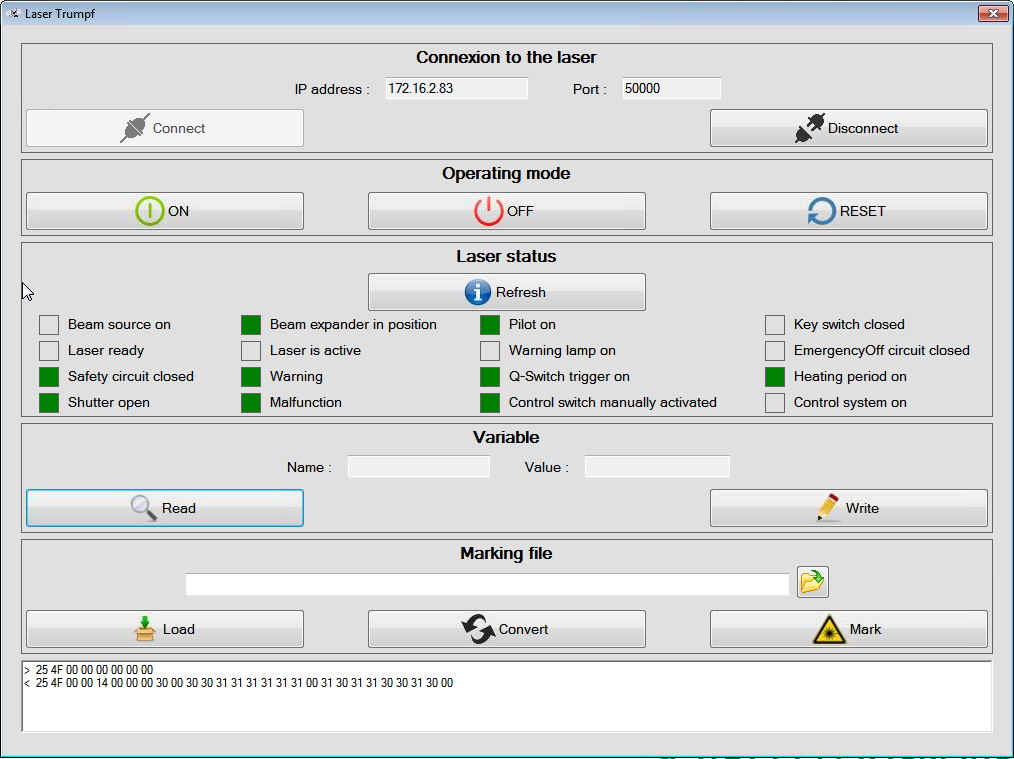 Marqueuse laser Trumpf
