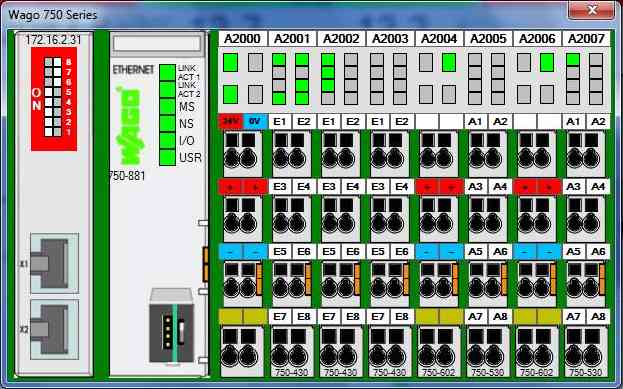 Entrées-sorties déportées WAGO